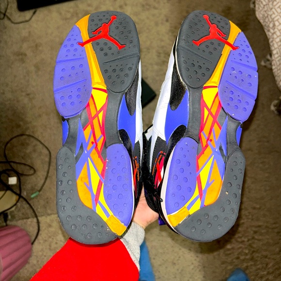 Air Jordan 8 Retro three-peat women’s size 5.5 - Picture 3 of 3